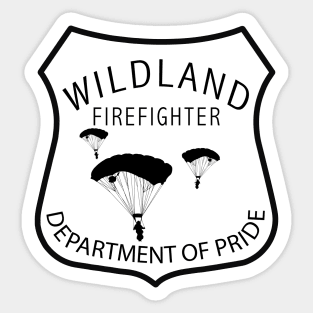 Department Of Pride - Smoke Jumper Sticker